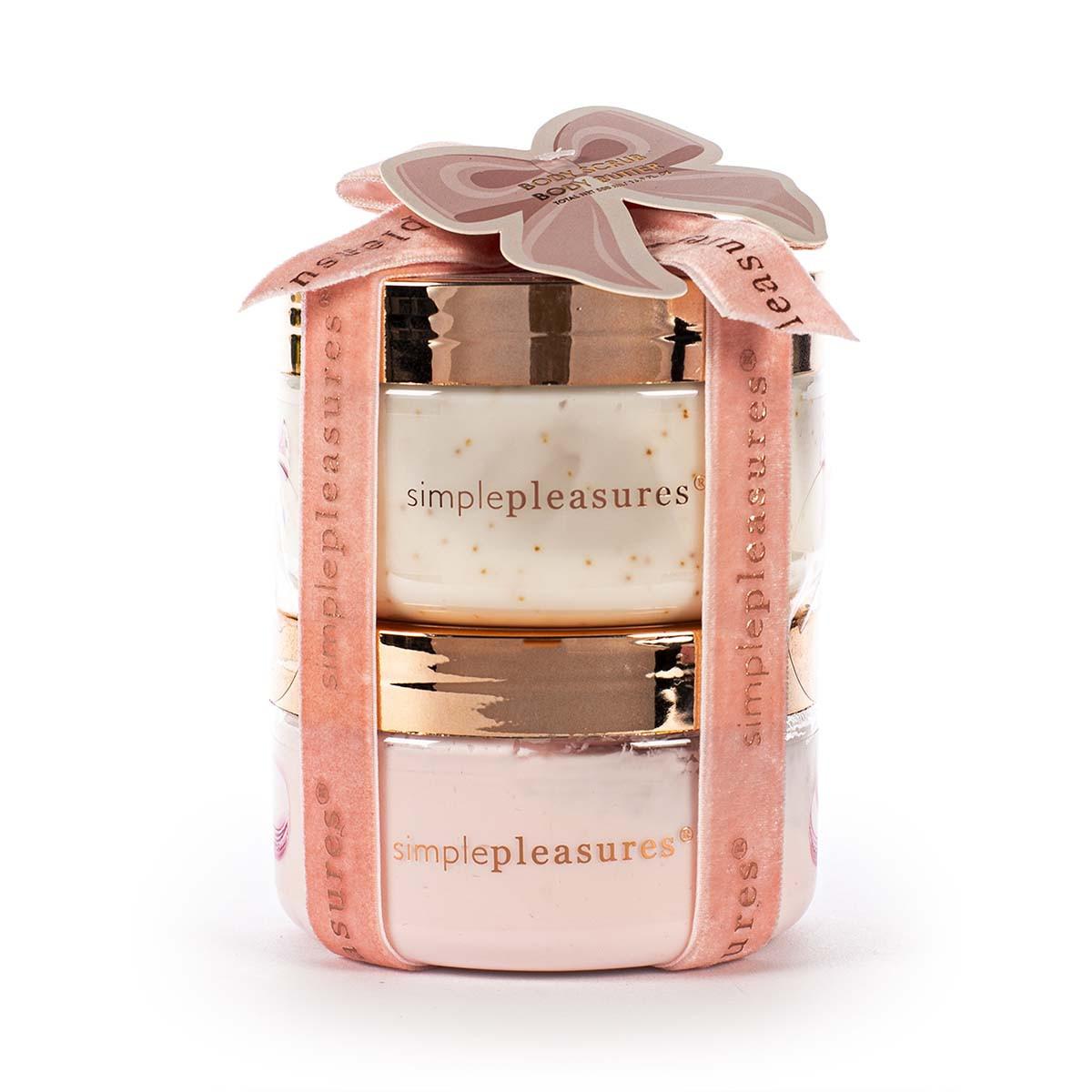 Poklon set COZY Puter za telo i piling 