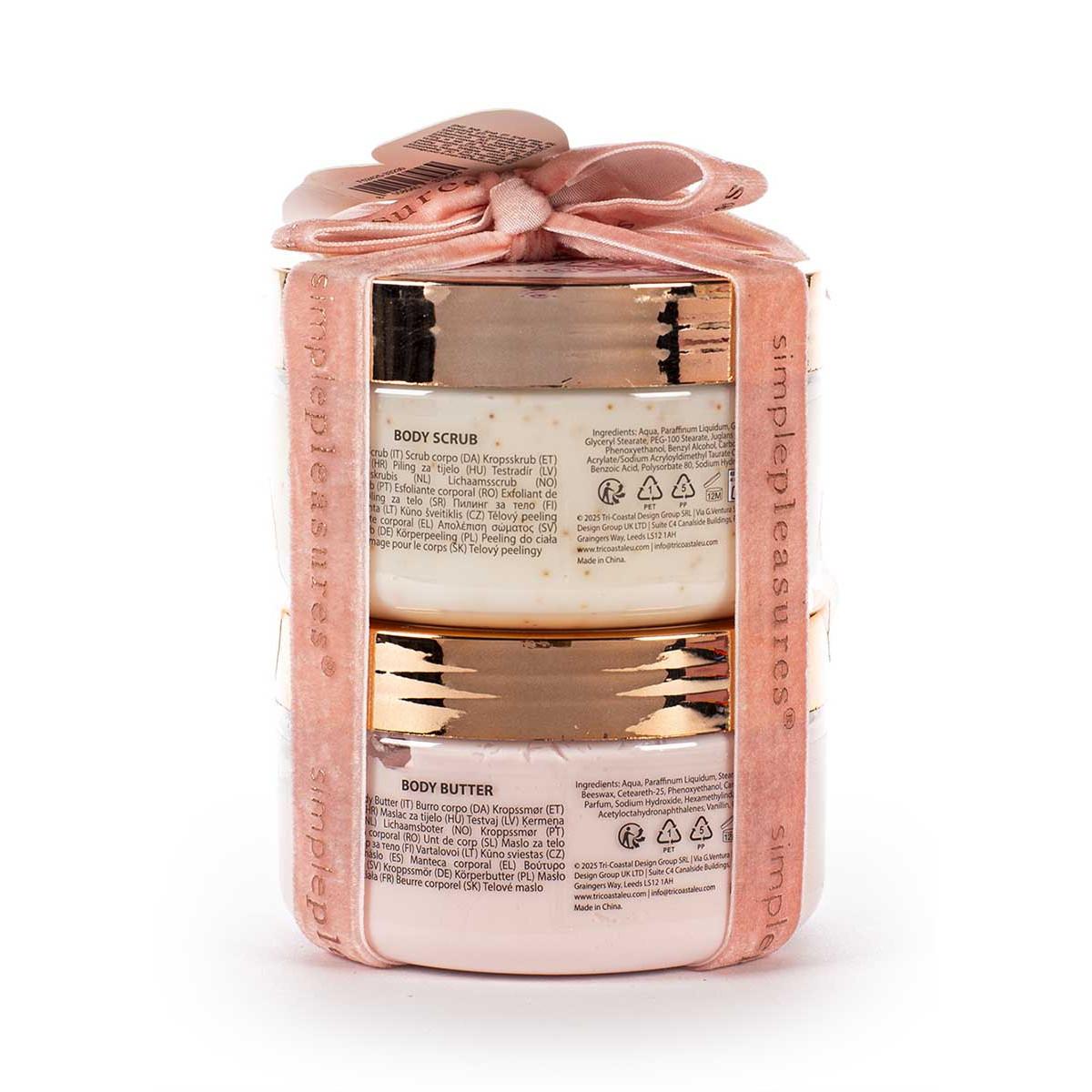 Poklon set COZY Puter za telo i piling 