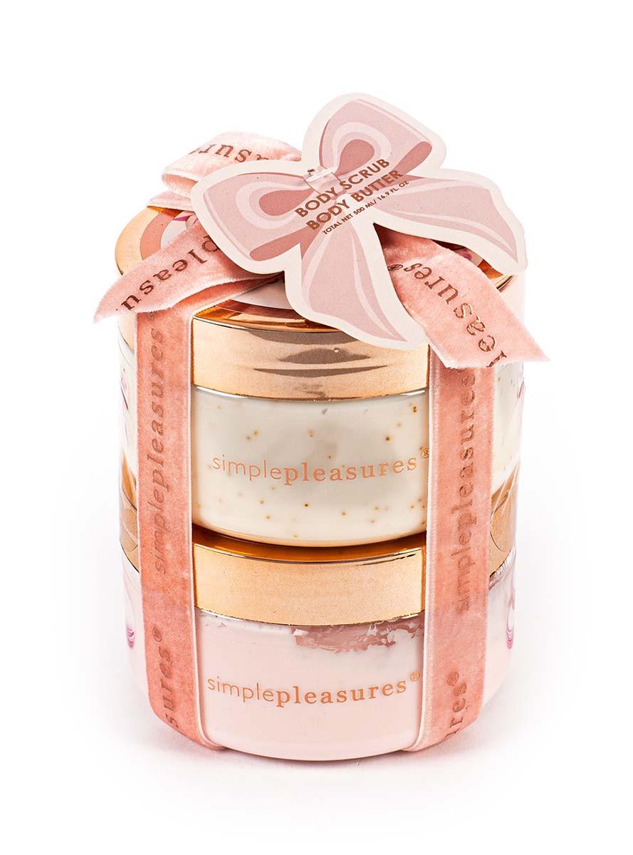 Poklon set COZY Puter za telo i piling 