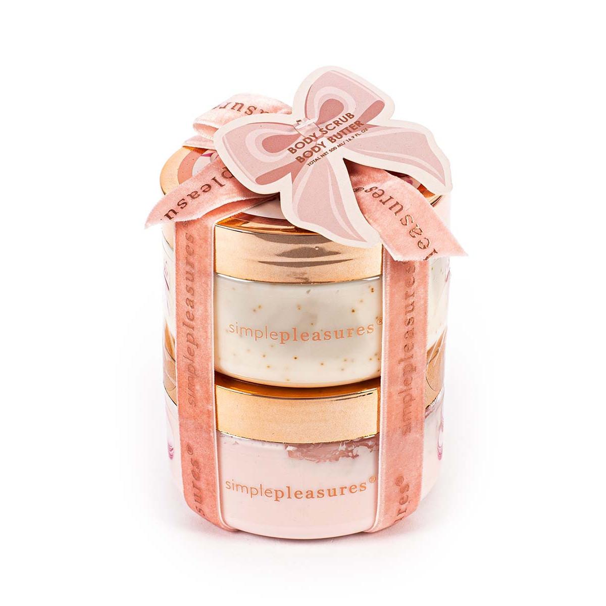 Poklon set COZY Puter za telo i piling 