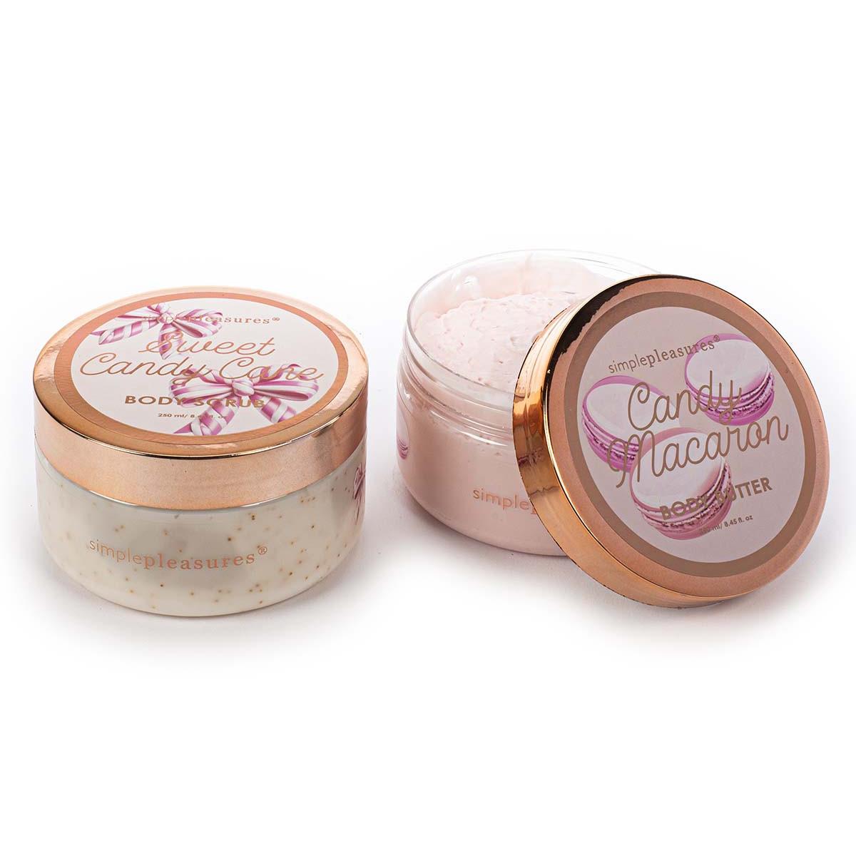 Poklon set COZY Puter za telo i piling 