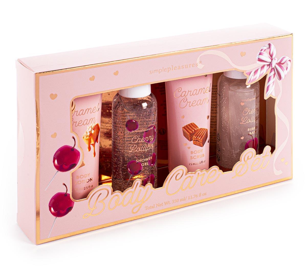 Poklon set COZY Losion za telo, kupka, piling 