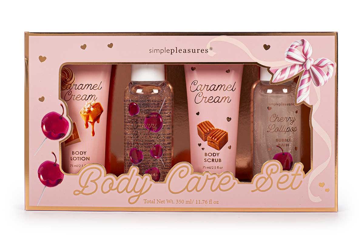 Poklon set COZY Losion za telo, kupka, piling 