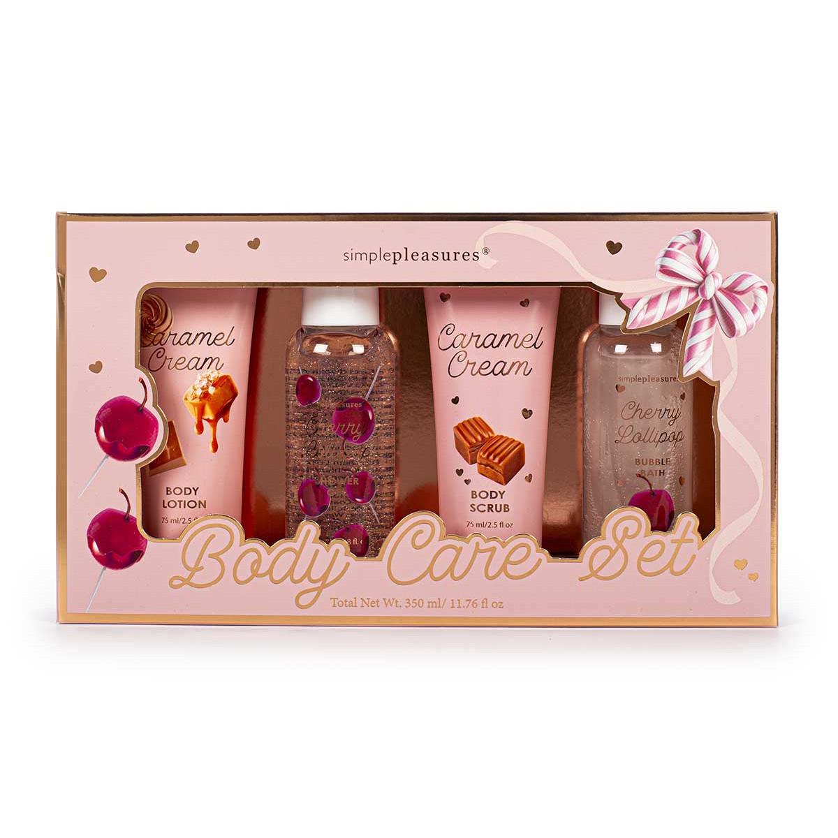 Poklon set COZY Losion za telo, kupka, piling 