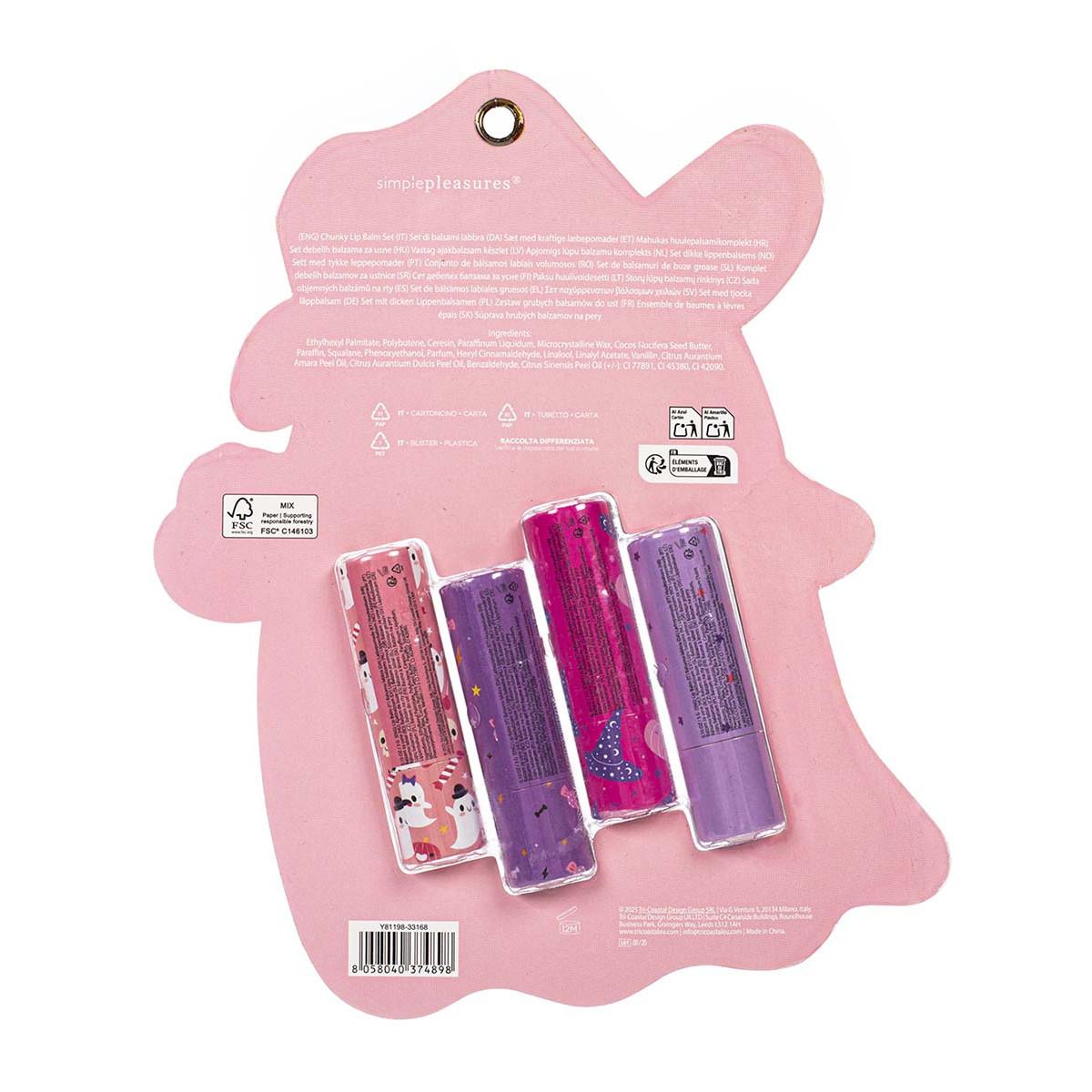 Set balzama za usne HALLOWEEN - GHOST 