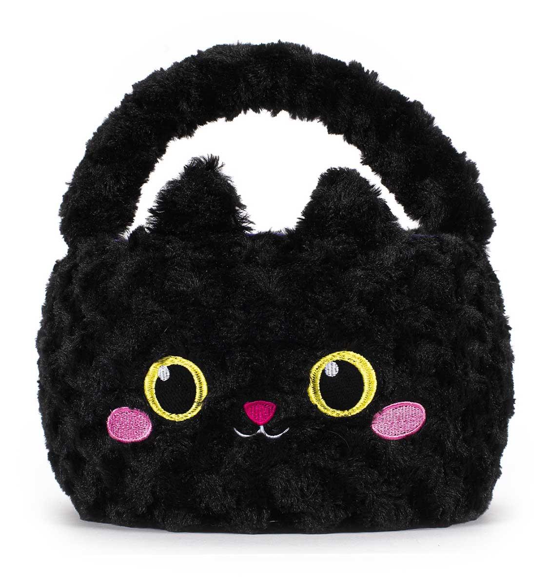 Plišana korpica HALLOWEEN - BLACK CAT 