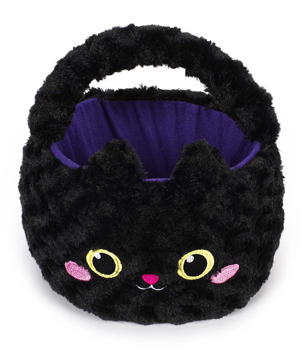 Plišana korpica HALLOWEEN - BLACK CAT 