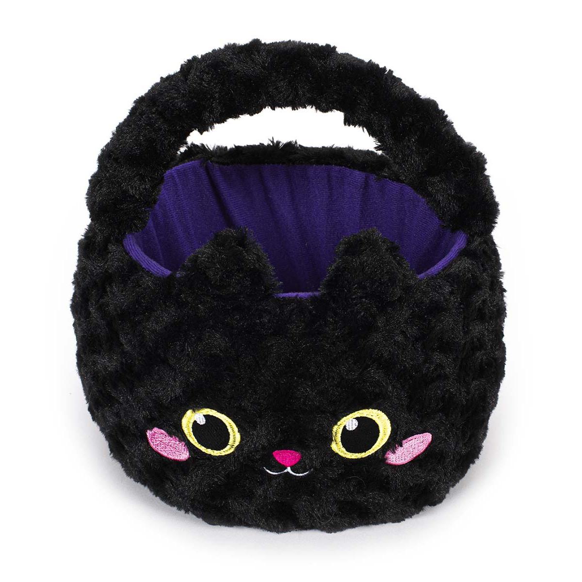 Plišana korpica HALLOWEEN - BLACK CAT 