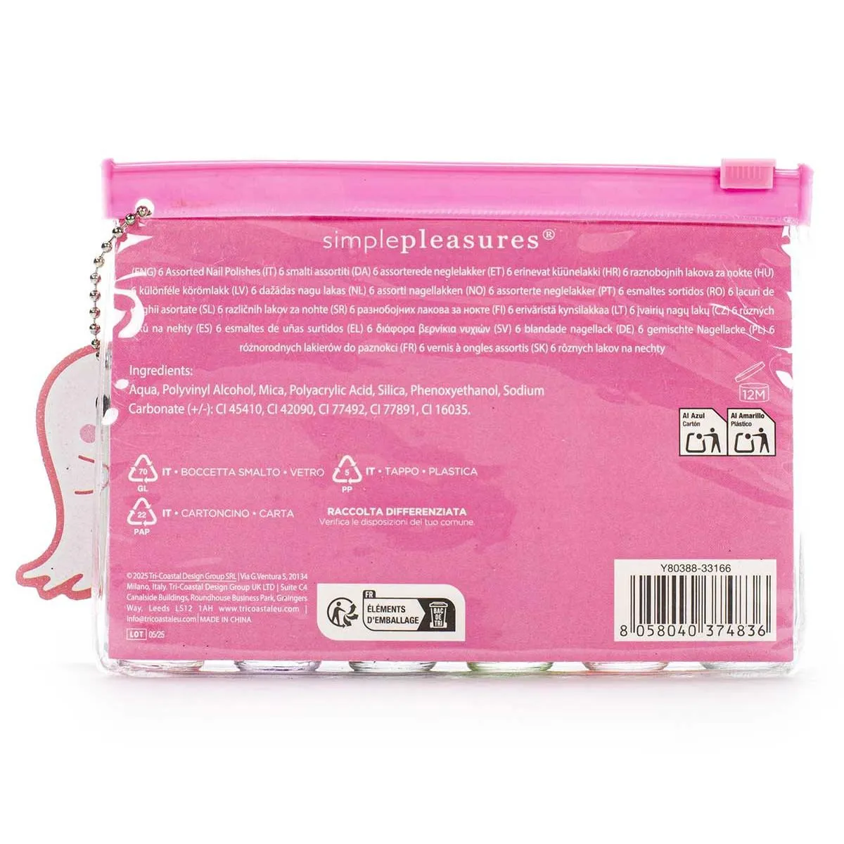 Set lakova za nokte HALLOWEEN 6x4ml 