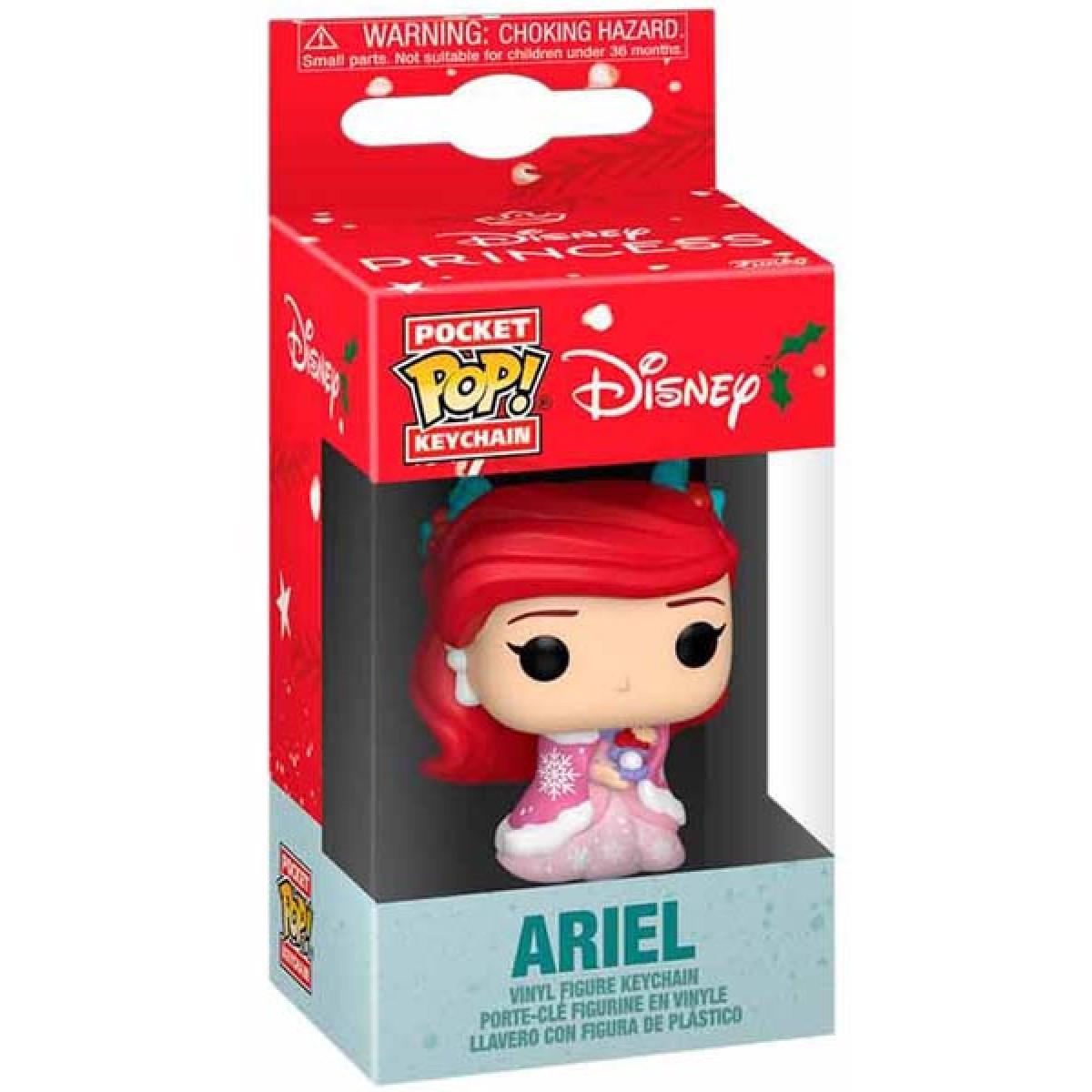 FUNKO POP! Privezak za ključeve PRINCESS HOLIDAY - ARIEL 