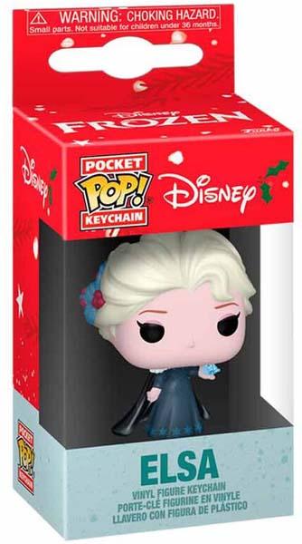 FUNKO POP! Privezak za ključeve PRINCESS HOLIDAY - ELSA 
