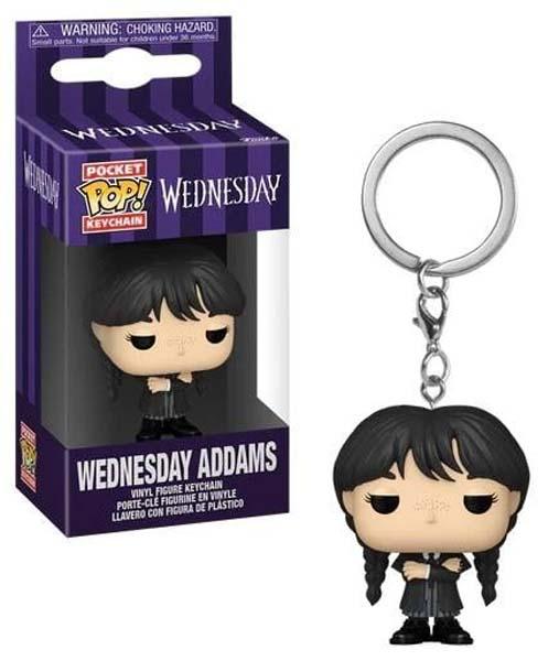 FUNKO POP! Privezak za ključeve WEDNESDAY ADDAMS 