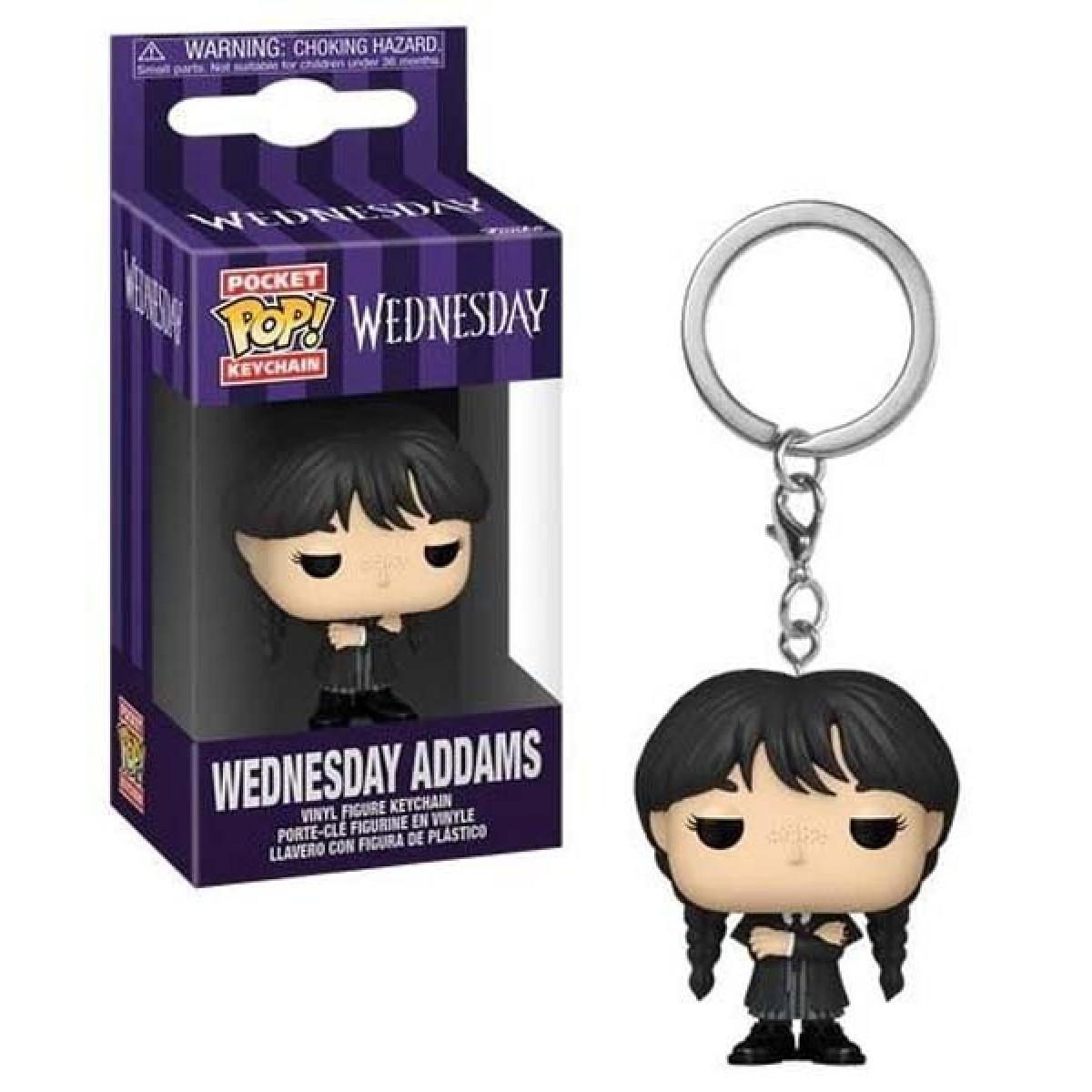 FUNKO POP! Privezak za ključeve WEDNESDAY ADDAMS 