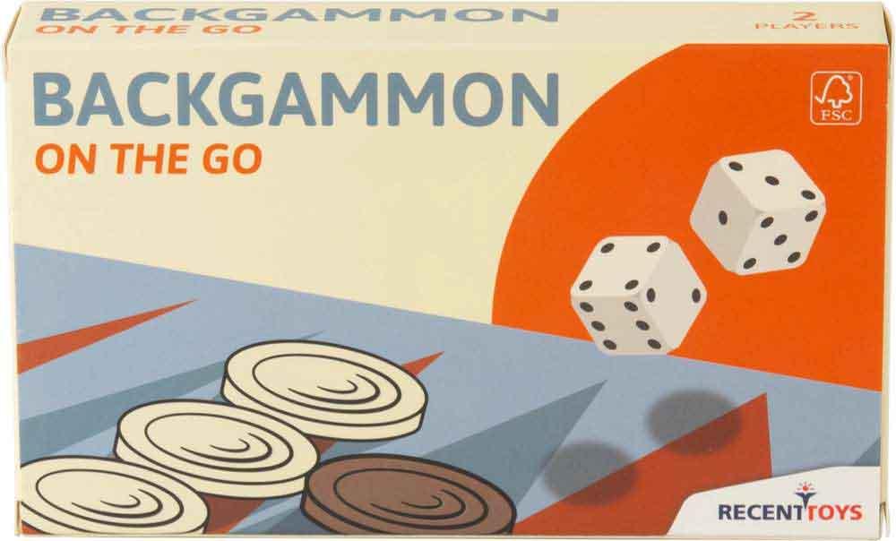 Društvena igra ON THE GO BACKGAMMON 