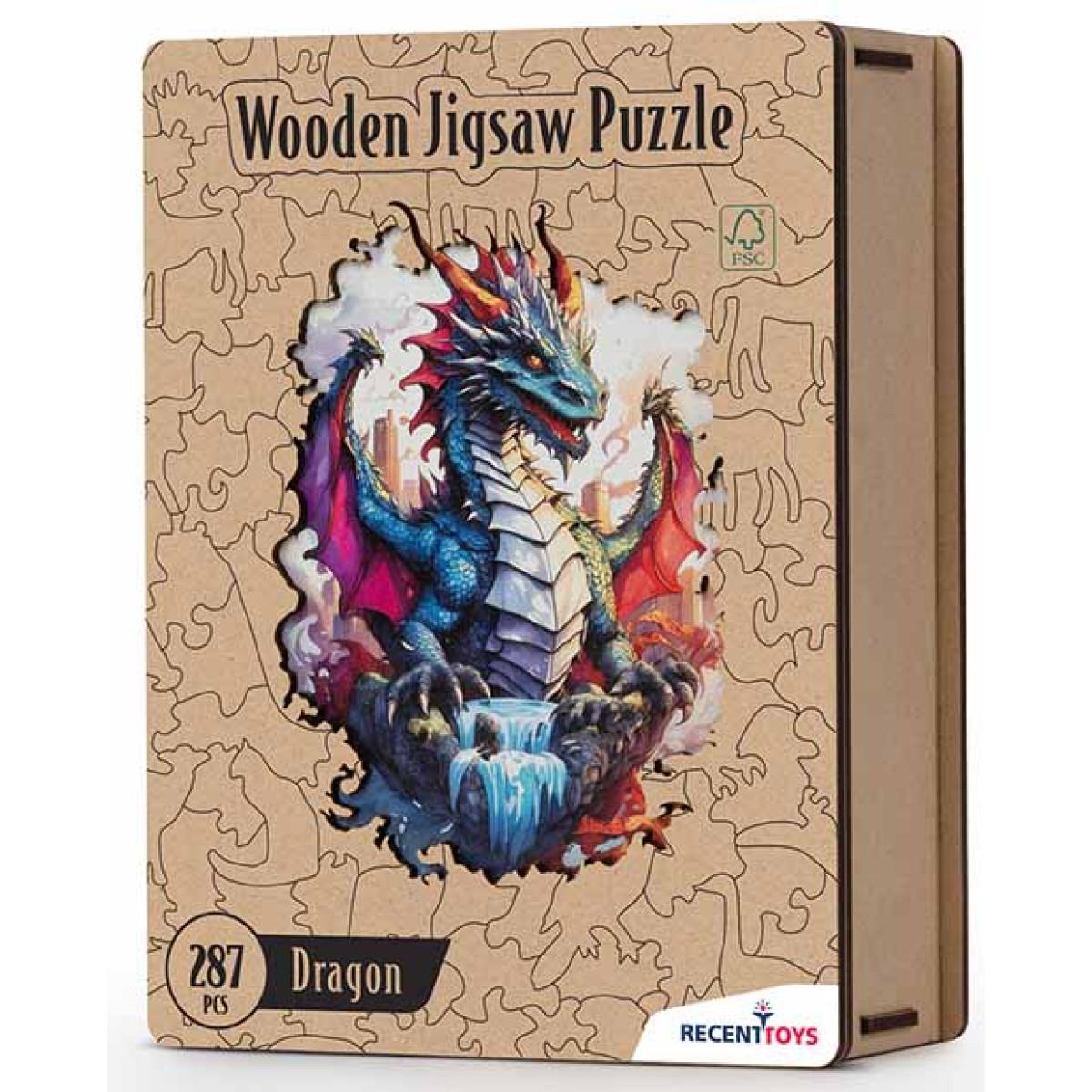 Drvene puzzle DRAGON 