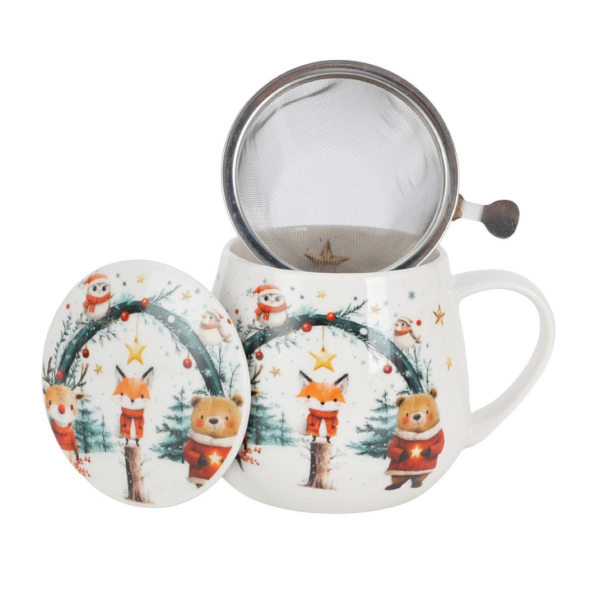 Šolja sa infuzerom 430ml NOVA GODINA Grad 