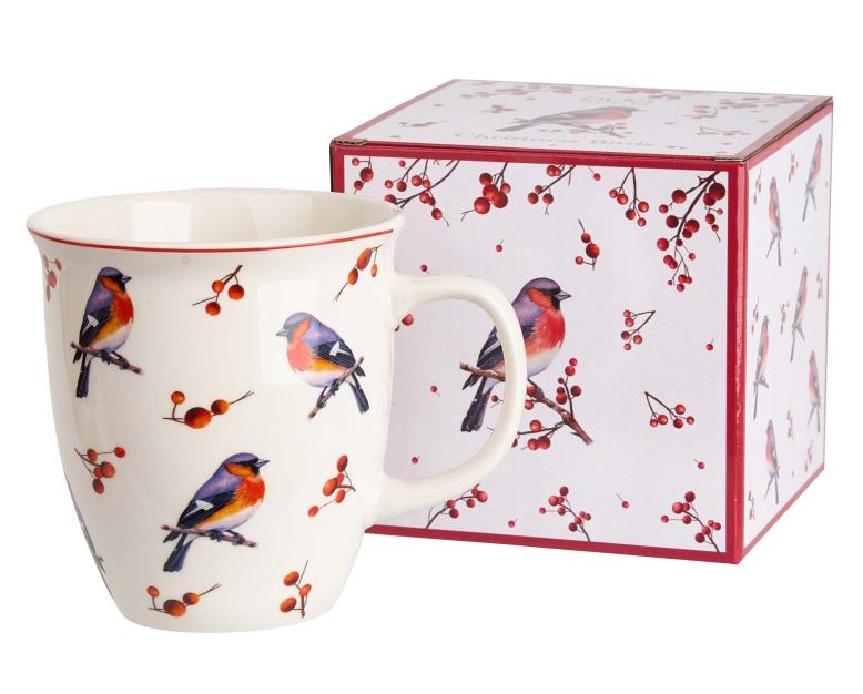 Porcelanska šolja 460ml NOVA GODINA Ptice 