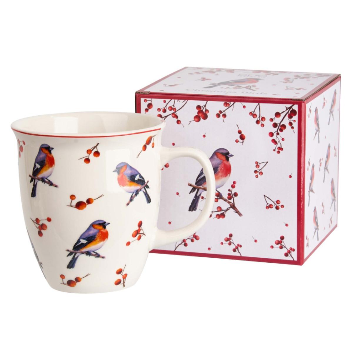 Porcelanska šolja 460ml NOVA GODINA Ptice 