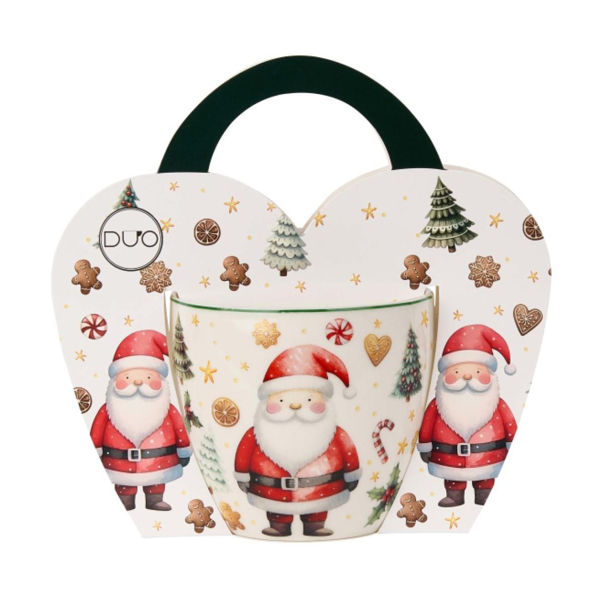 Porcelanska šolja 460ml NOVA GODINA Deda Mraz 