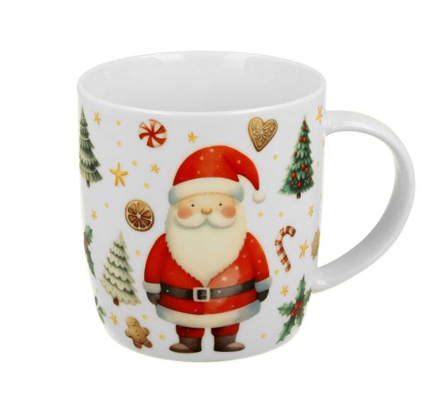 Porcelanska šolja 460ml NOVA GODINA Deda Mraz 