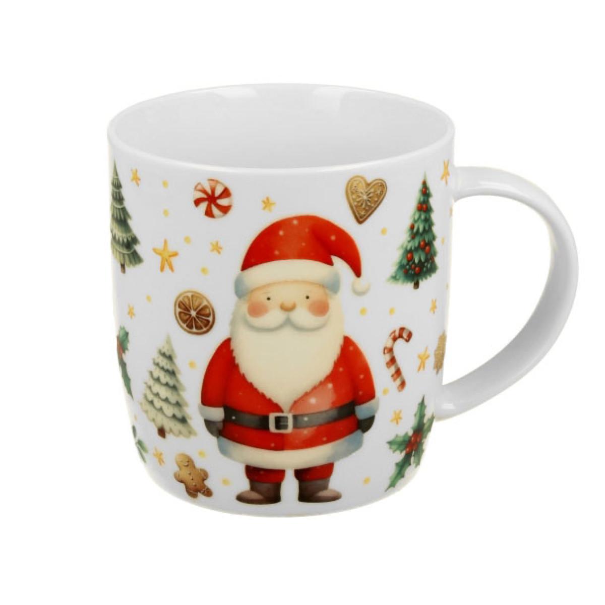 Porcelanska šolja 460ml NOVA GODINA Deda Mraz 