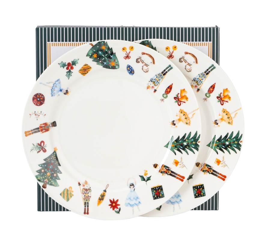 Set od dva desertna tanjira KRCKO ORAŠČIĆ 