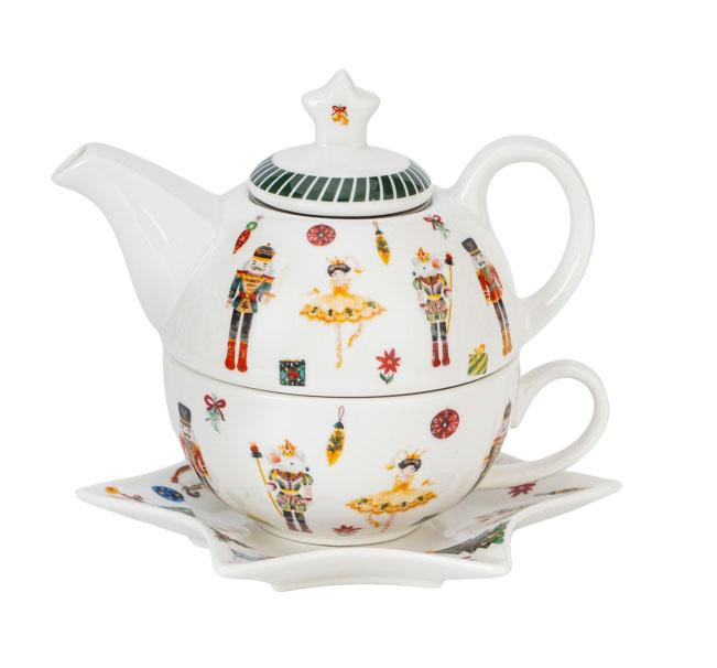 Set za čaj - čajnik sa šoljom KRCKO ORAŠČIĆ 