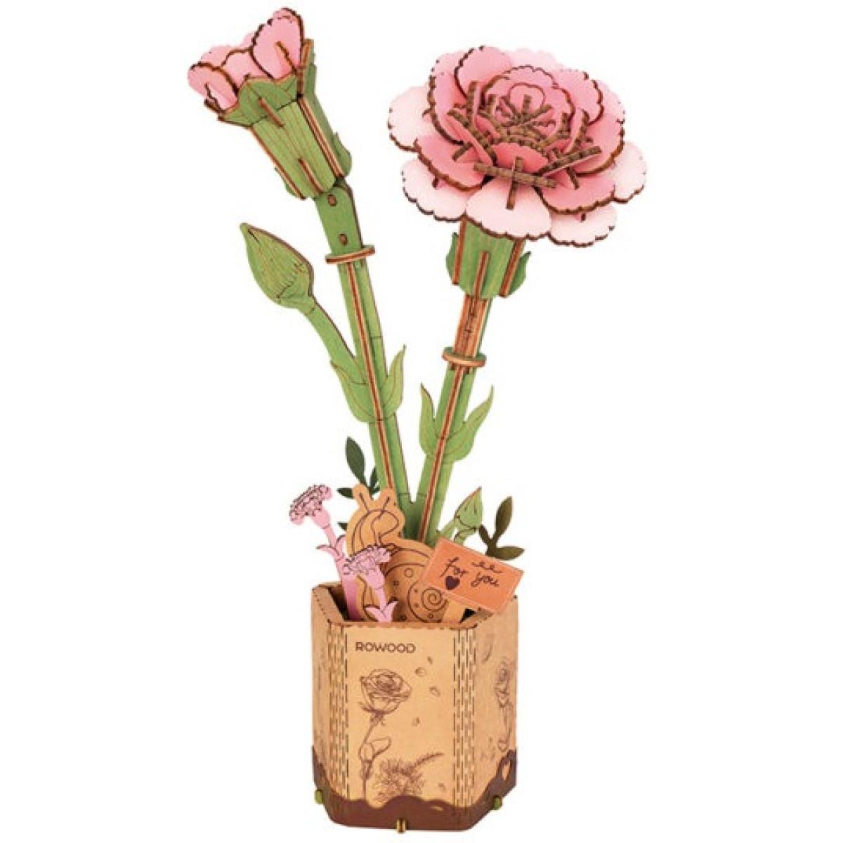 3D puzzle PINK CARNATION 
