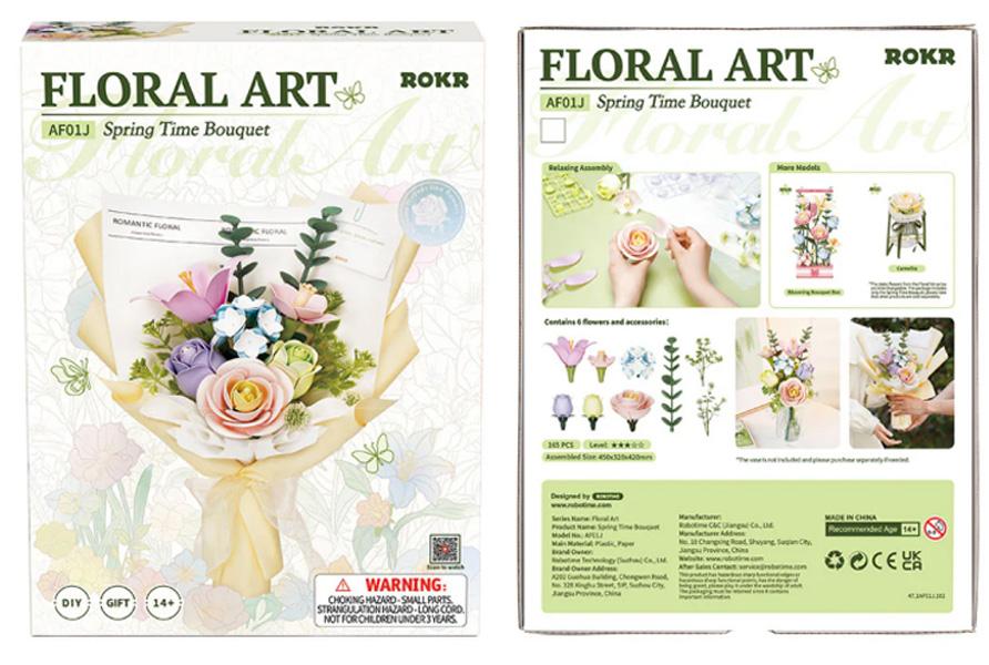 3D puzzle SPRING TIME BOUQUET 