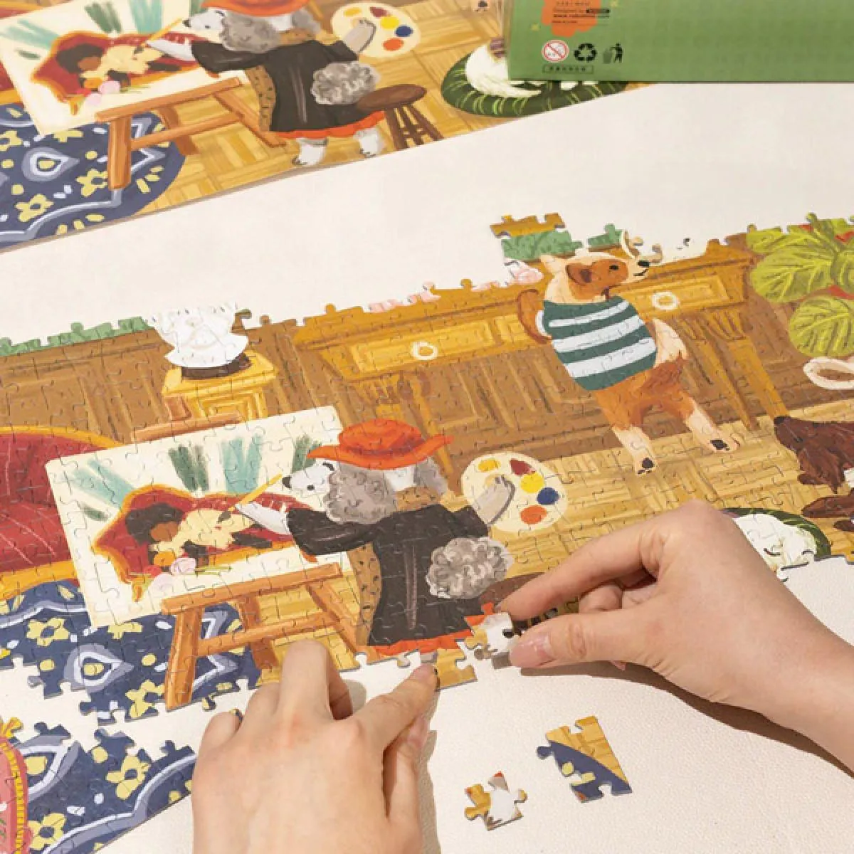 Puzzle DOGGIE ART GALLERY 1000kom 