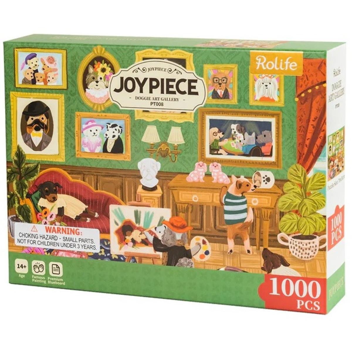 Puzzle DOGGIE ART GALLERY 1000kom 