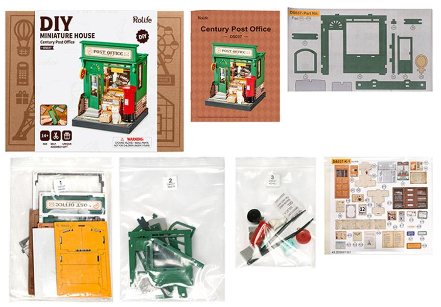 3D puzzle CENTURY POST OFFICE 