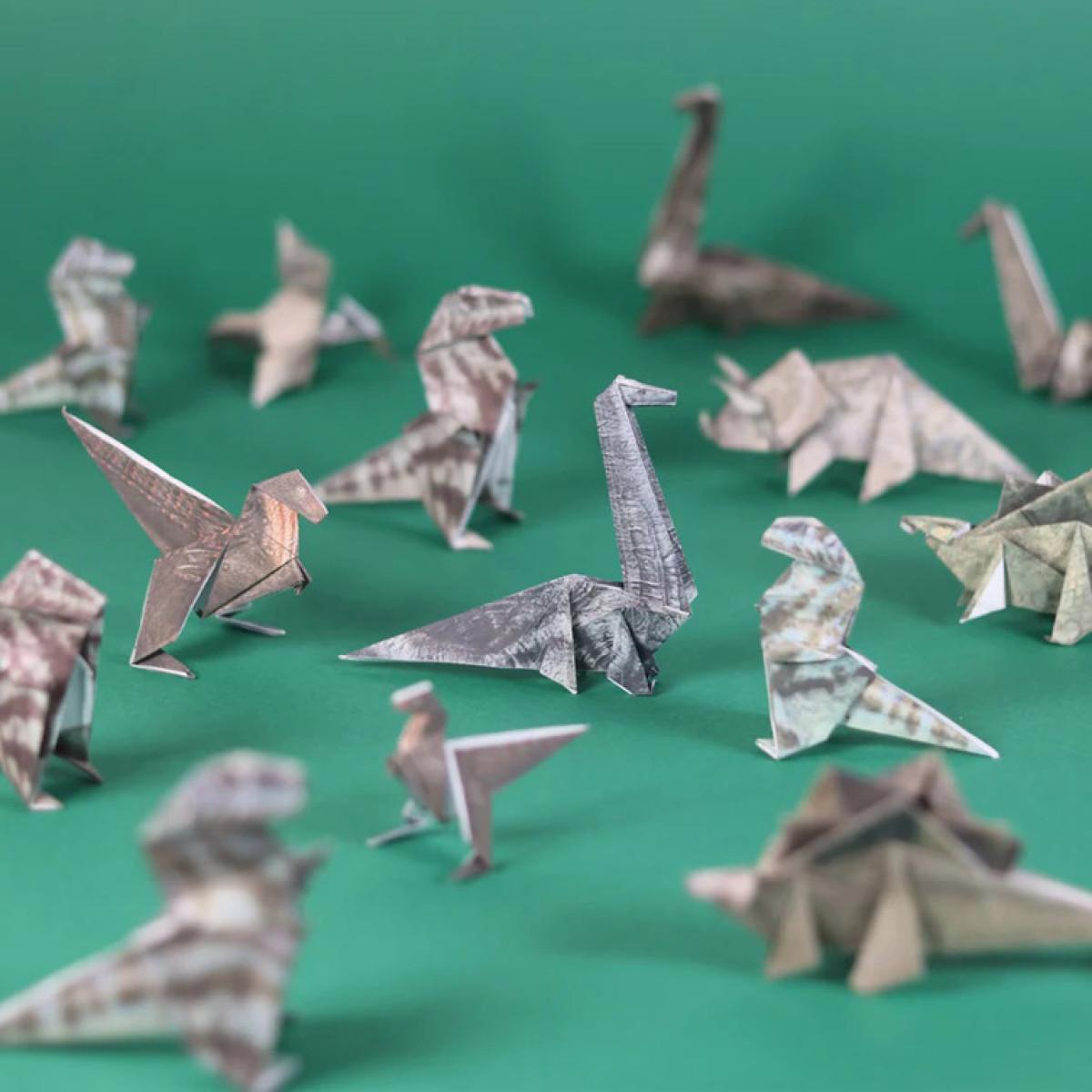 Origami set 35 DINOSAURUSA 