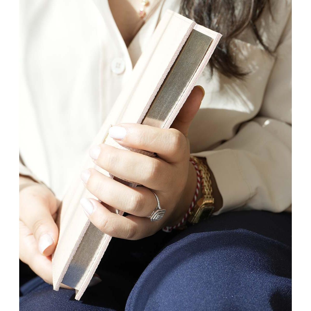 Dnevnik sa kopčom A5 EXECUTIVE Pink, 240 st. Na linije 