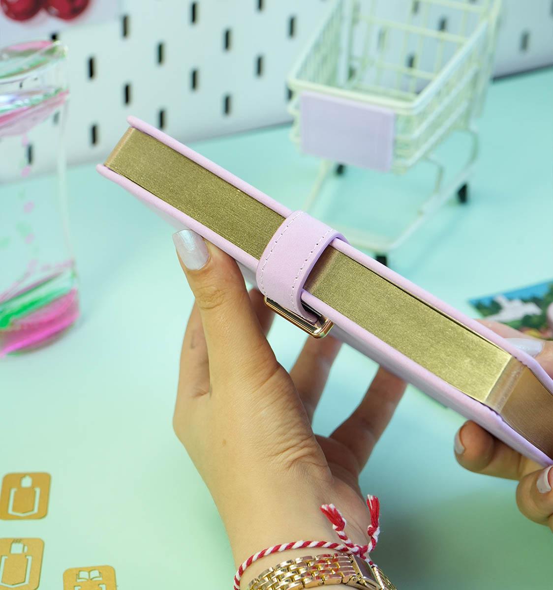 Dnevnik sa ključem HUSH HUSH Lila, 160 st. Na linije 