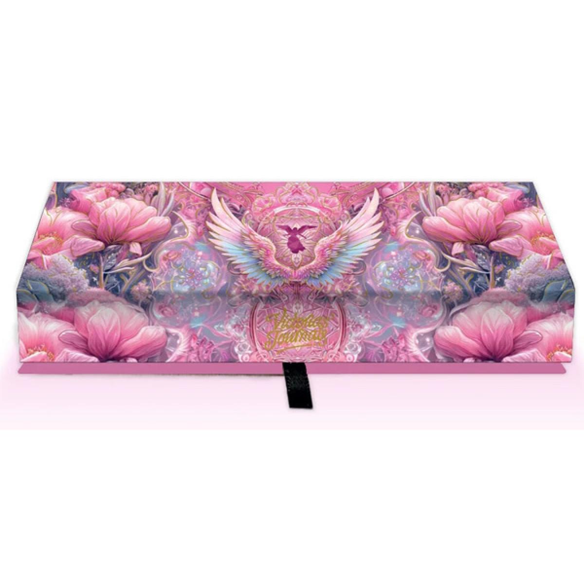 Hemijska olovka u luksuznoj kutiji ROZE CVET 