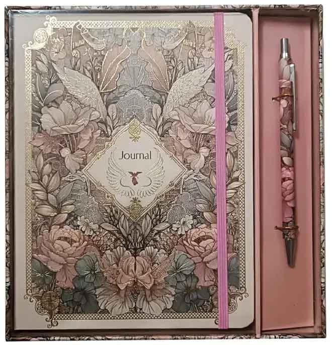 Notes sa hemijskom VICTORIA JOURNALS bež A5 linije 