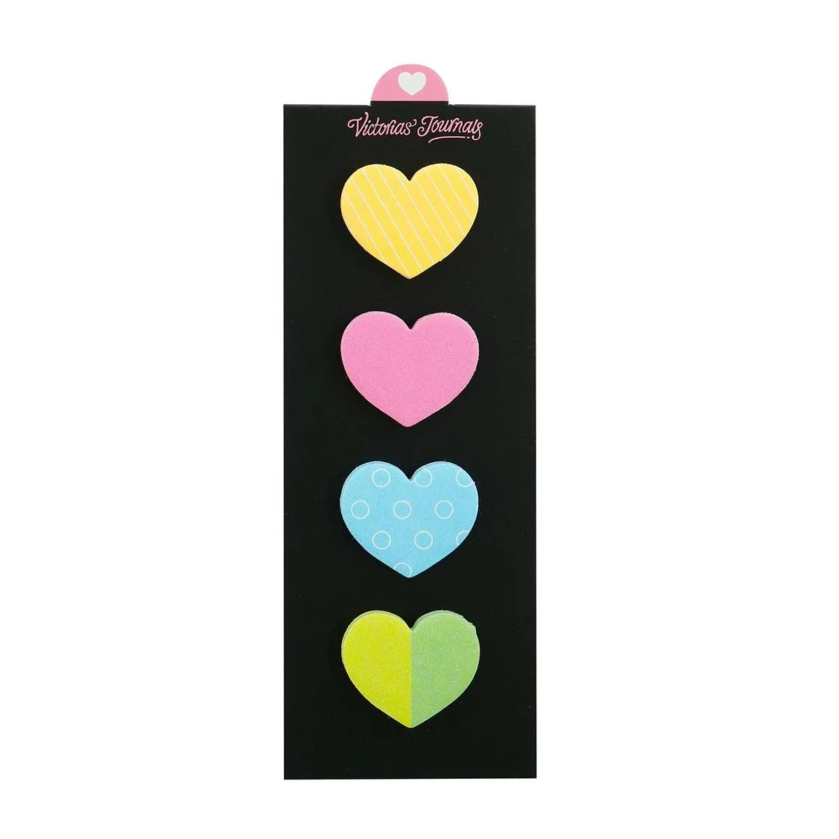 Mini blokovi za poruke SRCE, 4 boje, 20 listića 