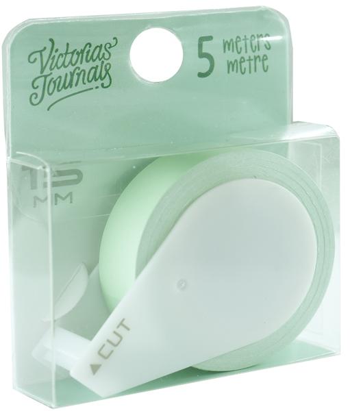 Papirna samolepljiva traka 15MM X 5M ZELENA 