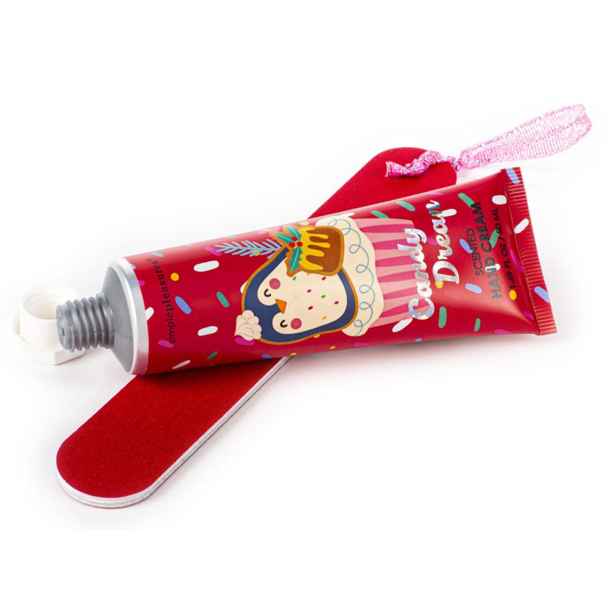 Novogodišnji set turpija u krema za ruke CANDY 