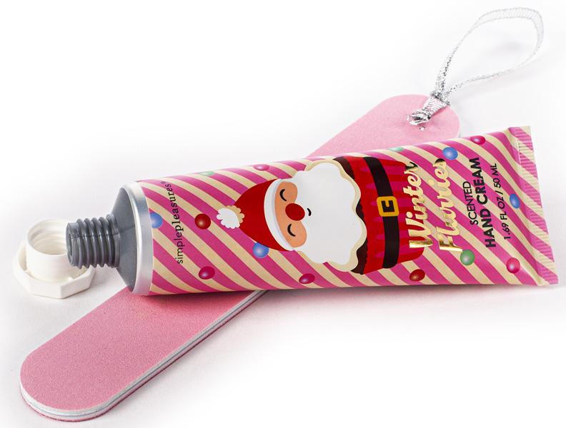 Novogodišnji set turpija u krema za ruke DEDA MRAZ 