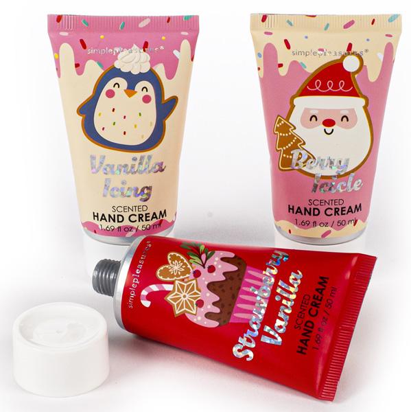 Novogodišnji set tri kreme za ruke SNEŠKO 