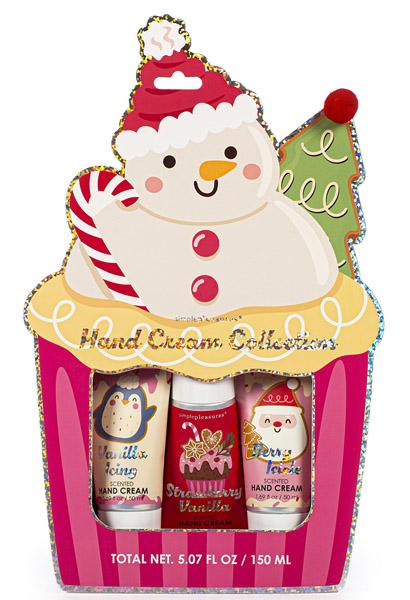 Novogodišnji set tri kreme za ruke SNEŠKO 