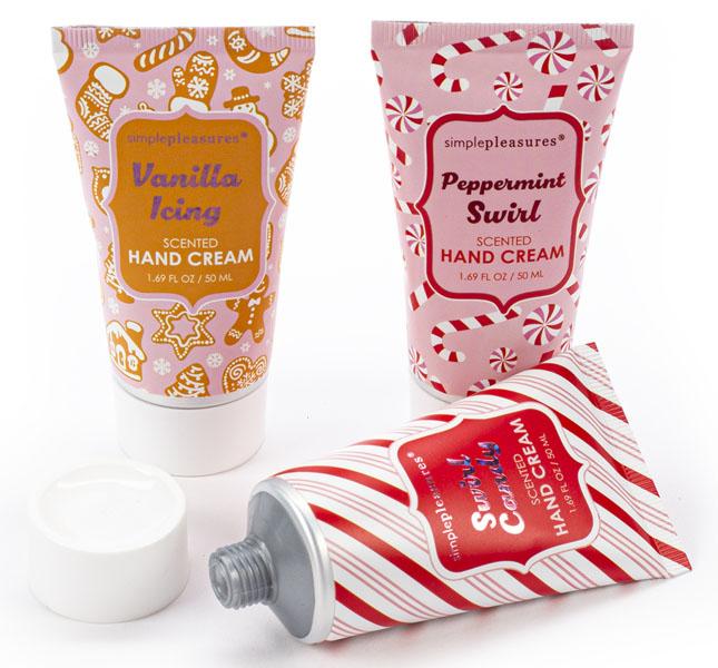 Novogodišnji set tri kreme za ruke GINGERBREAD 