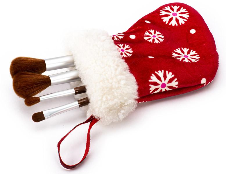 Novogodišnji set četiri četkice za šminku SNEŠKO BELIĆ 