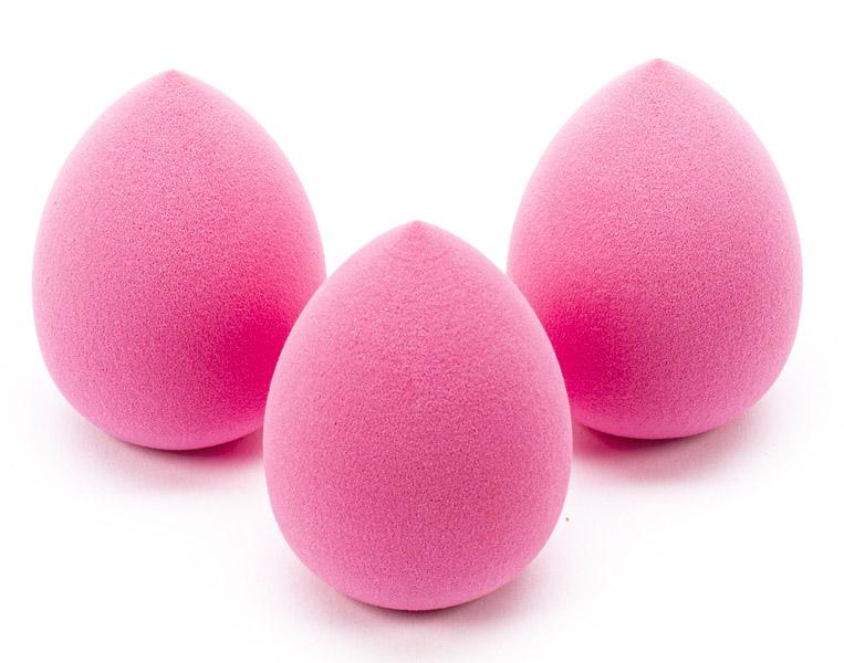 Novogodišnji set tri sunđera za šminku VOZ 