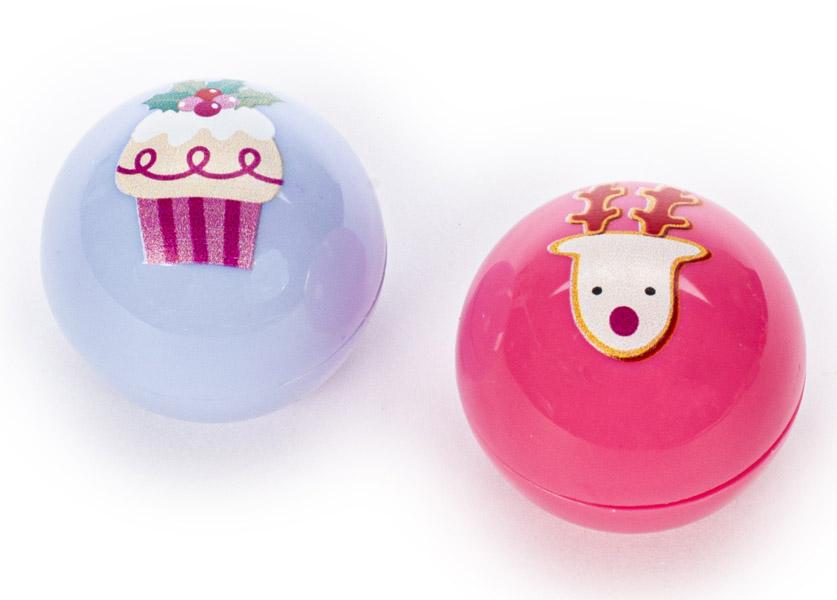 Novogodišnji set dva balzama za usne SNOWMAN 