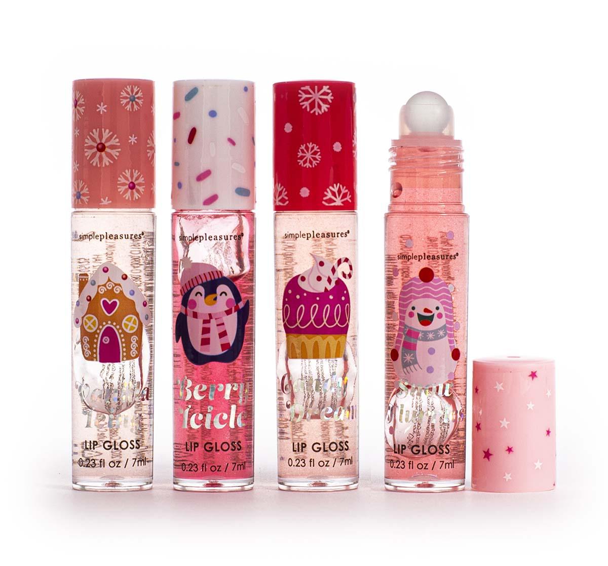 Sjaj za usne NOVA GODINA 4 kom 