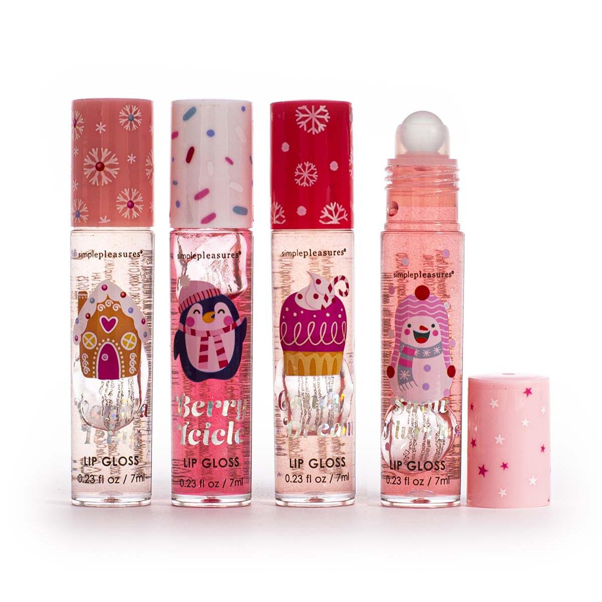 Sjaj za usne NOVA GODINA 4 kom 