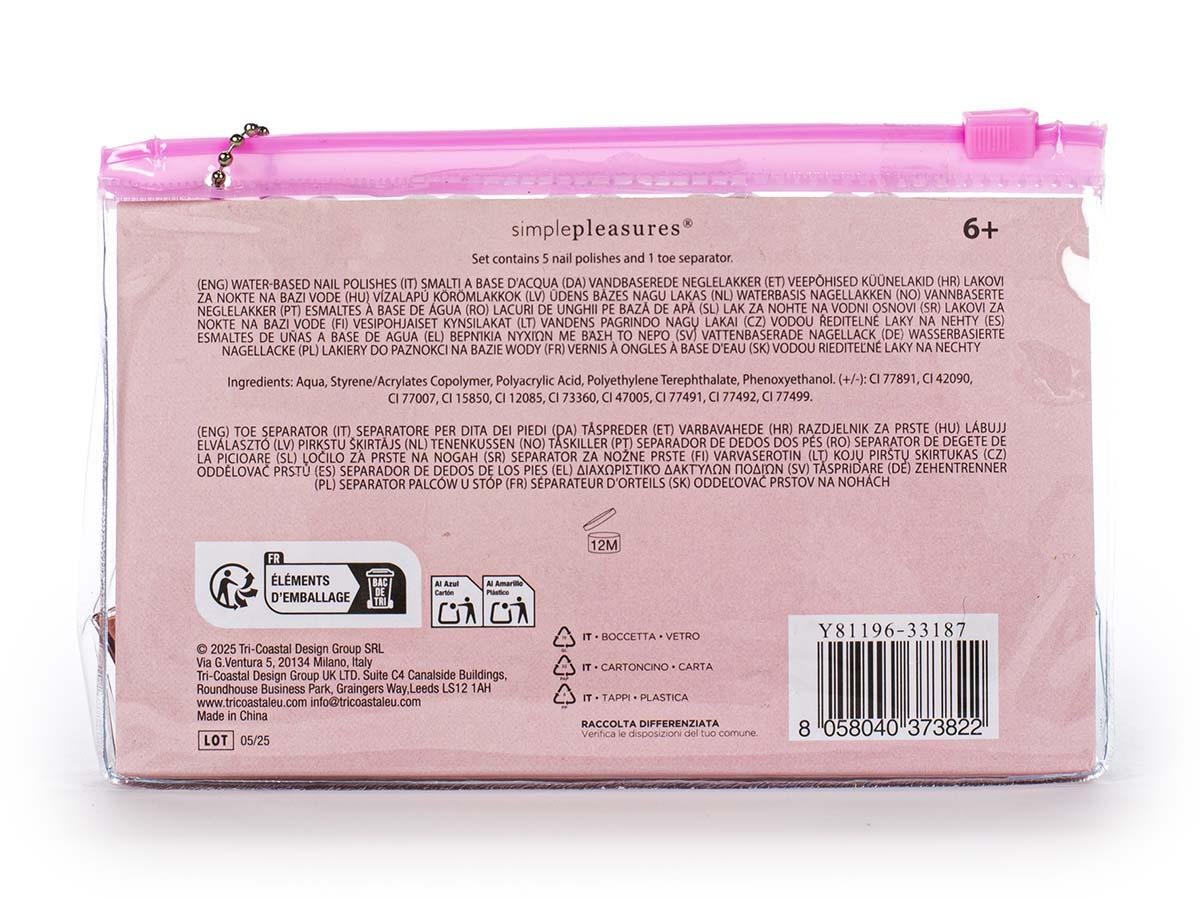 Set lakova za nokte sa separatorom NOVA GODINA 